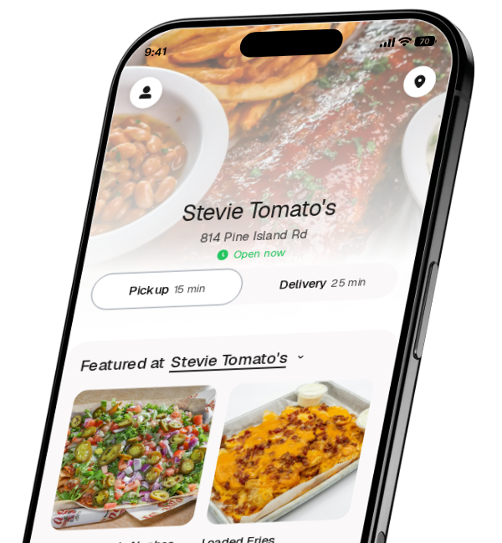 Stevie Tomato's app preview