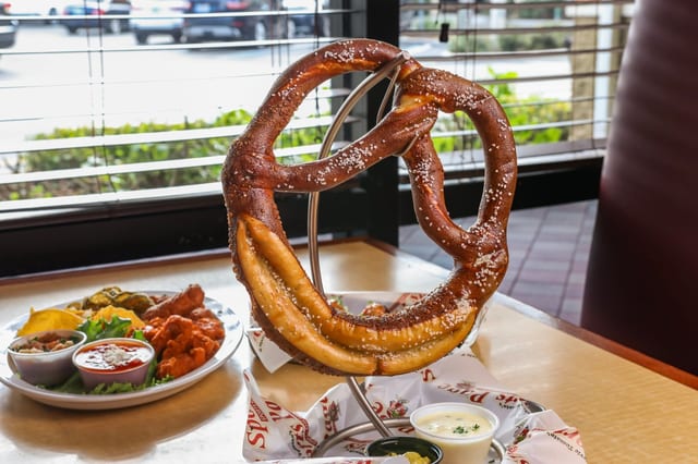 Ball Park Pretzel.