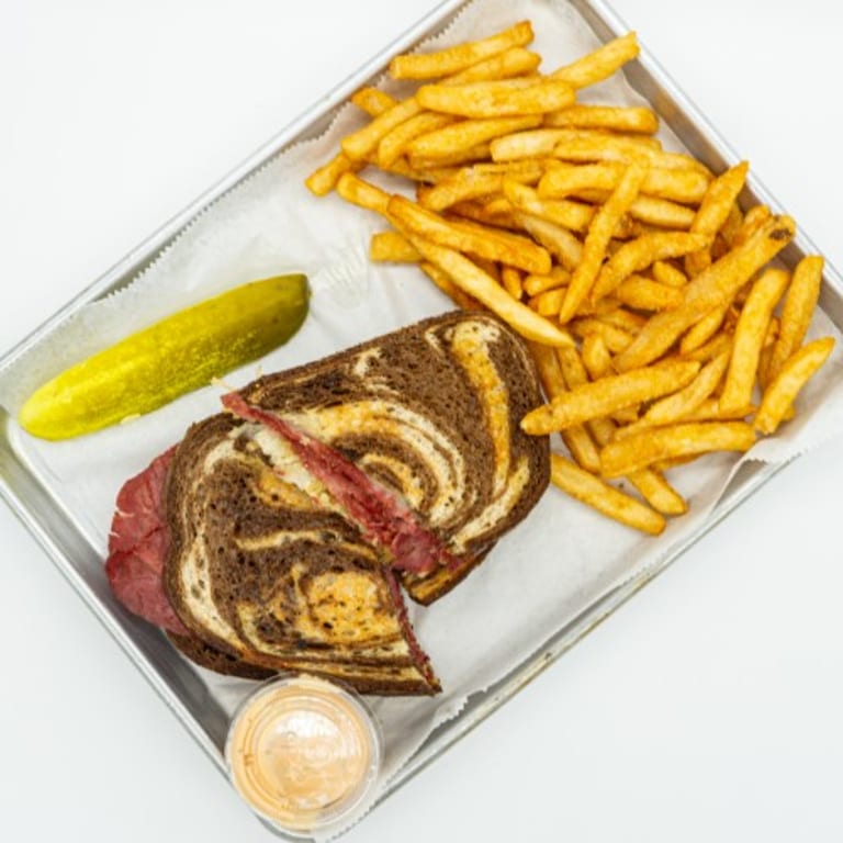 Indulge in Our Reuben Sandwich