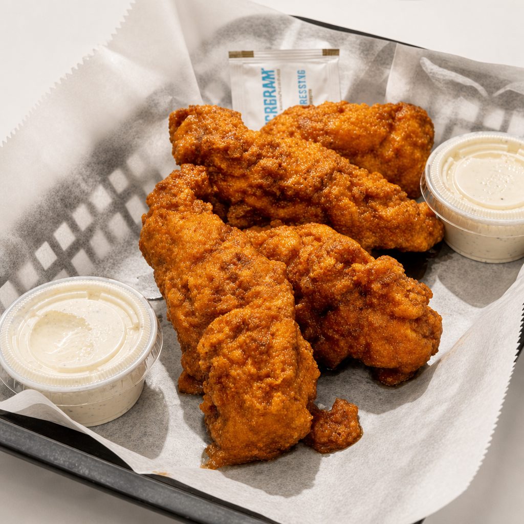Jumbo Chicken Tenders.