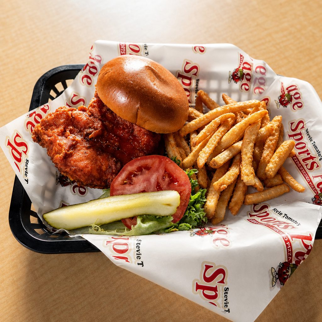 BUFFALO CHICKEN SANDWICH OR WRAP.